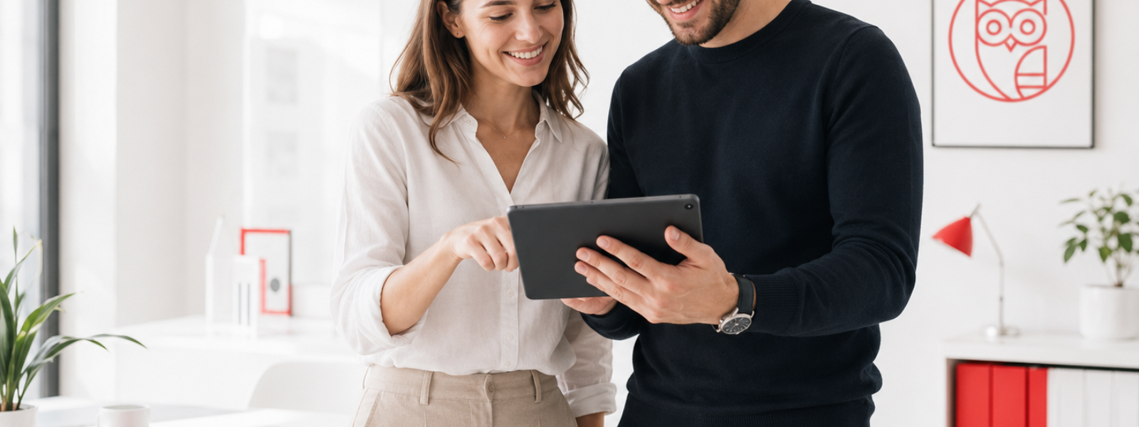 Selbständiger arbeitet am Laptop